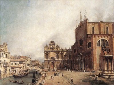 Santi Giovanni e Paolo e la Scuola di San Marco da Giovanni Antonio Canal